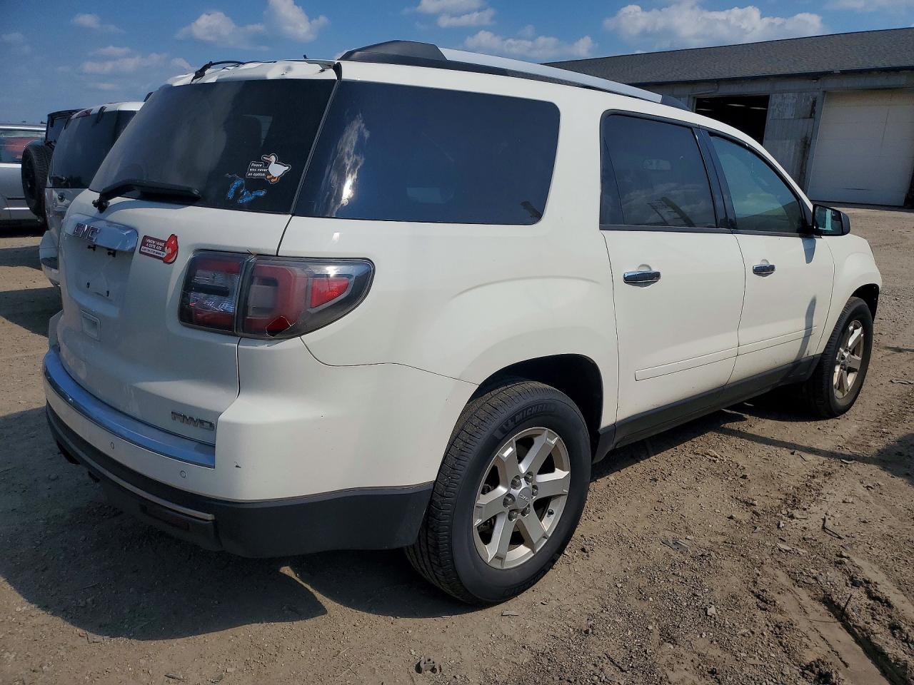 2014 Gmc Acadia Sle Белый vin: 1GKKVPKD0EJ235636