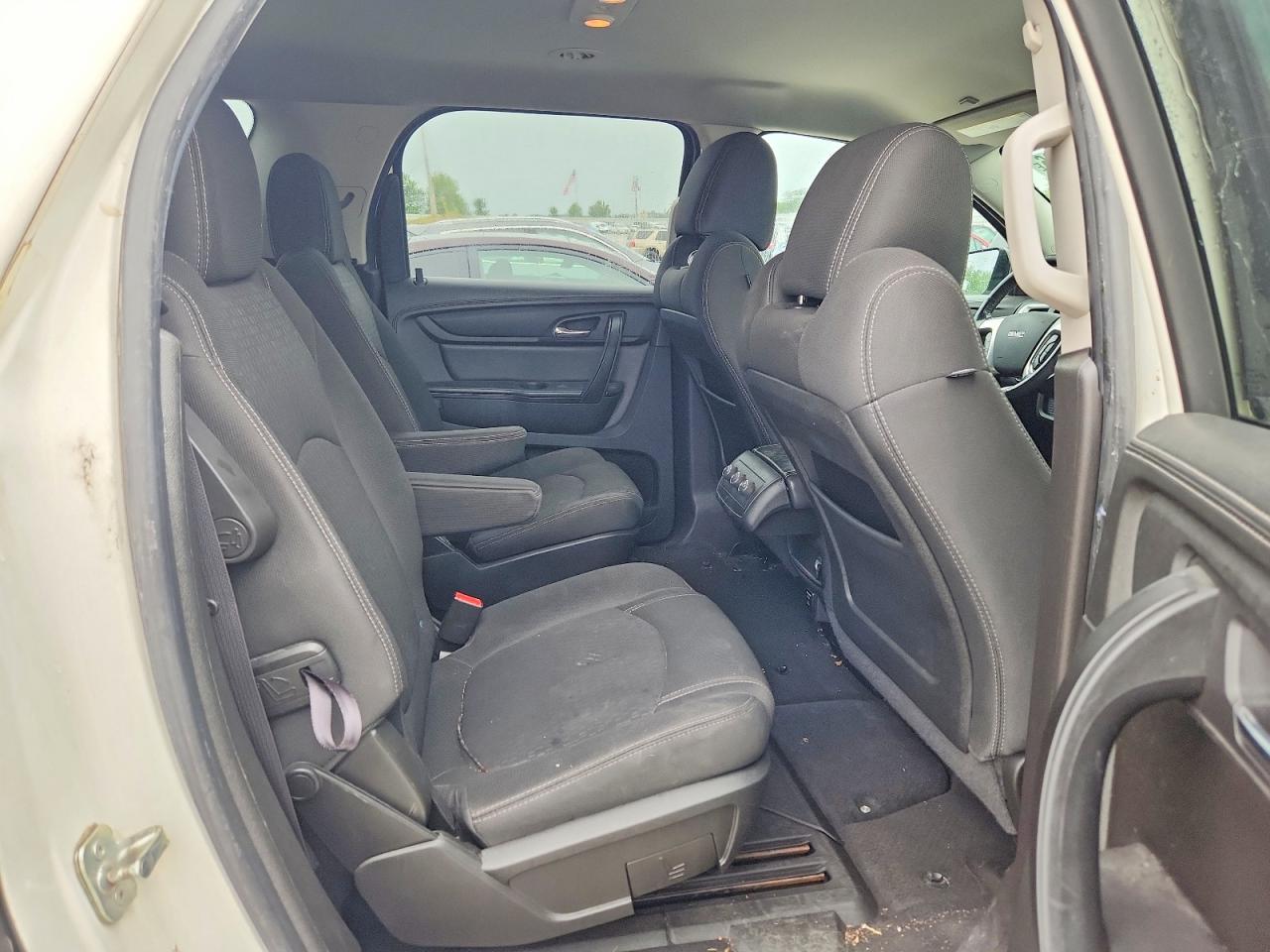 2015 Gmc Acadia Sle White vin: 1GKKVPKD0FJ106040