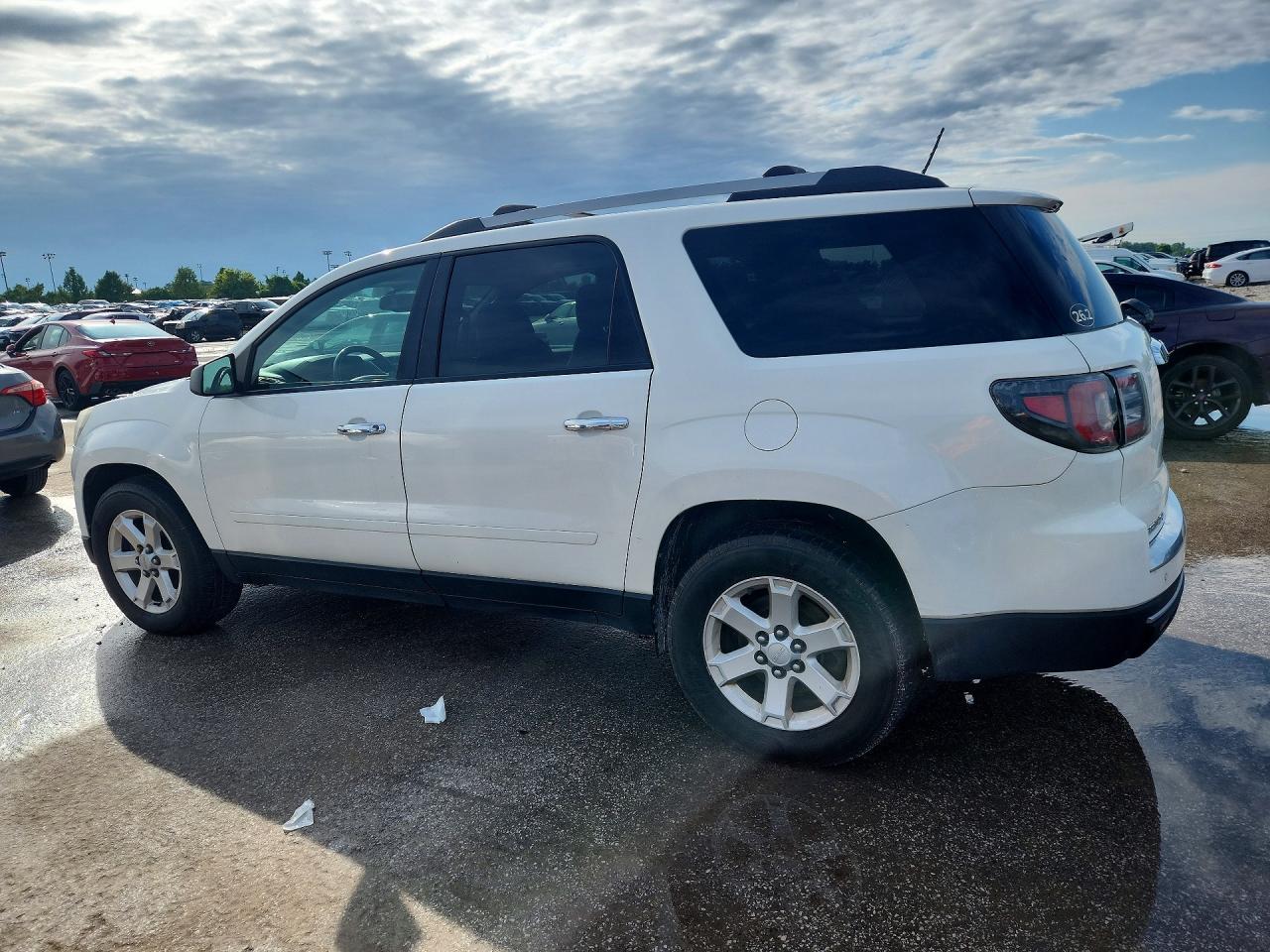 2015 Gmc Acadia Sle Белый vin: 1GKKVPKD0FJ248873
