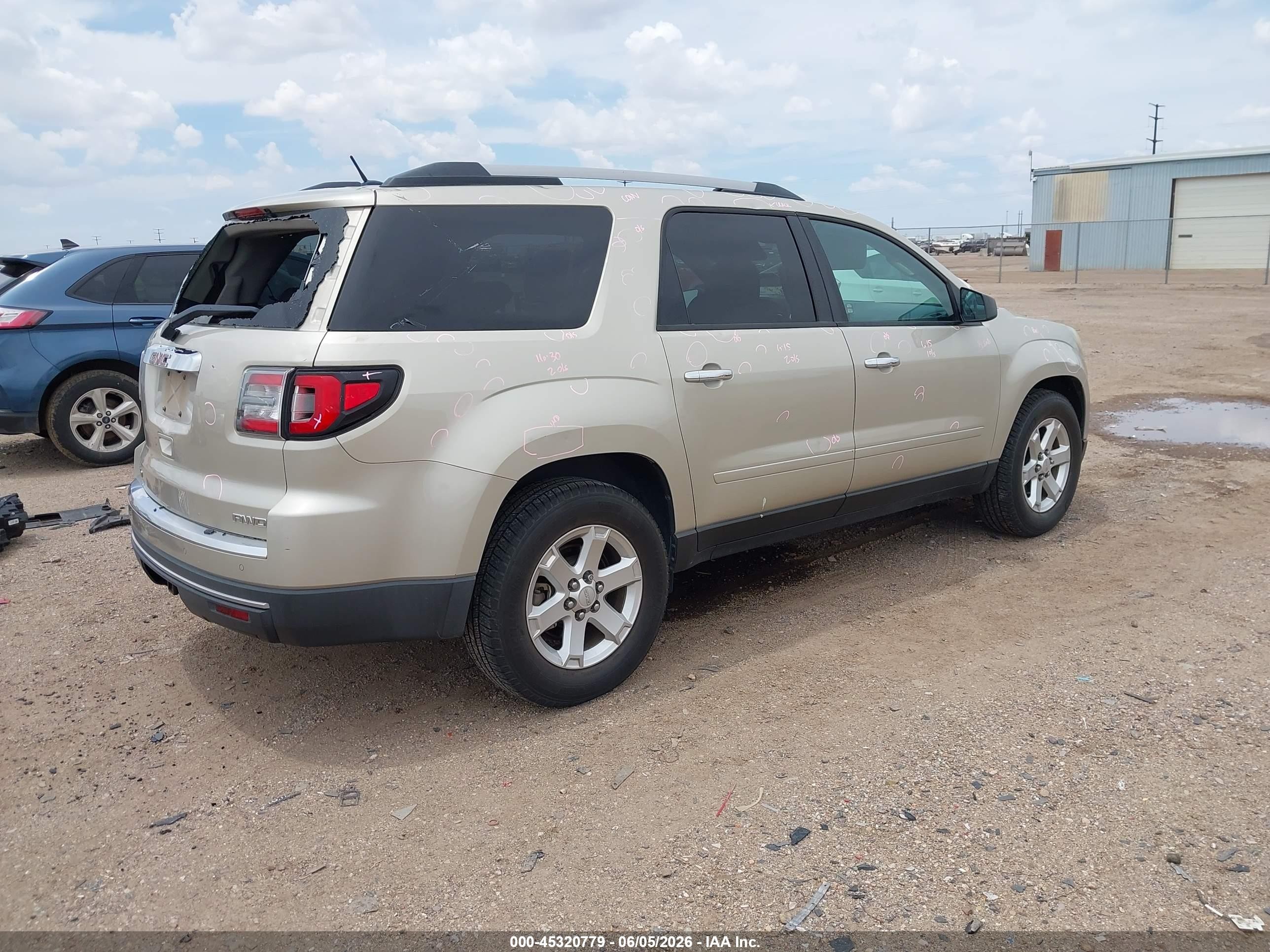 2013 Gmc Acadia Sle-2 Pewter vin: 1GKKVPKD1DJ236776