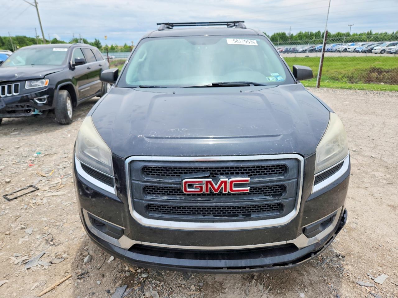 2014 Gmc Acadia Sle Black vin: 1GKKVPKD1EJ245088