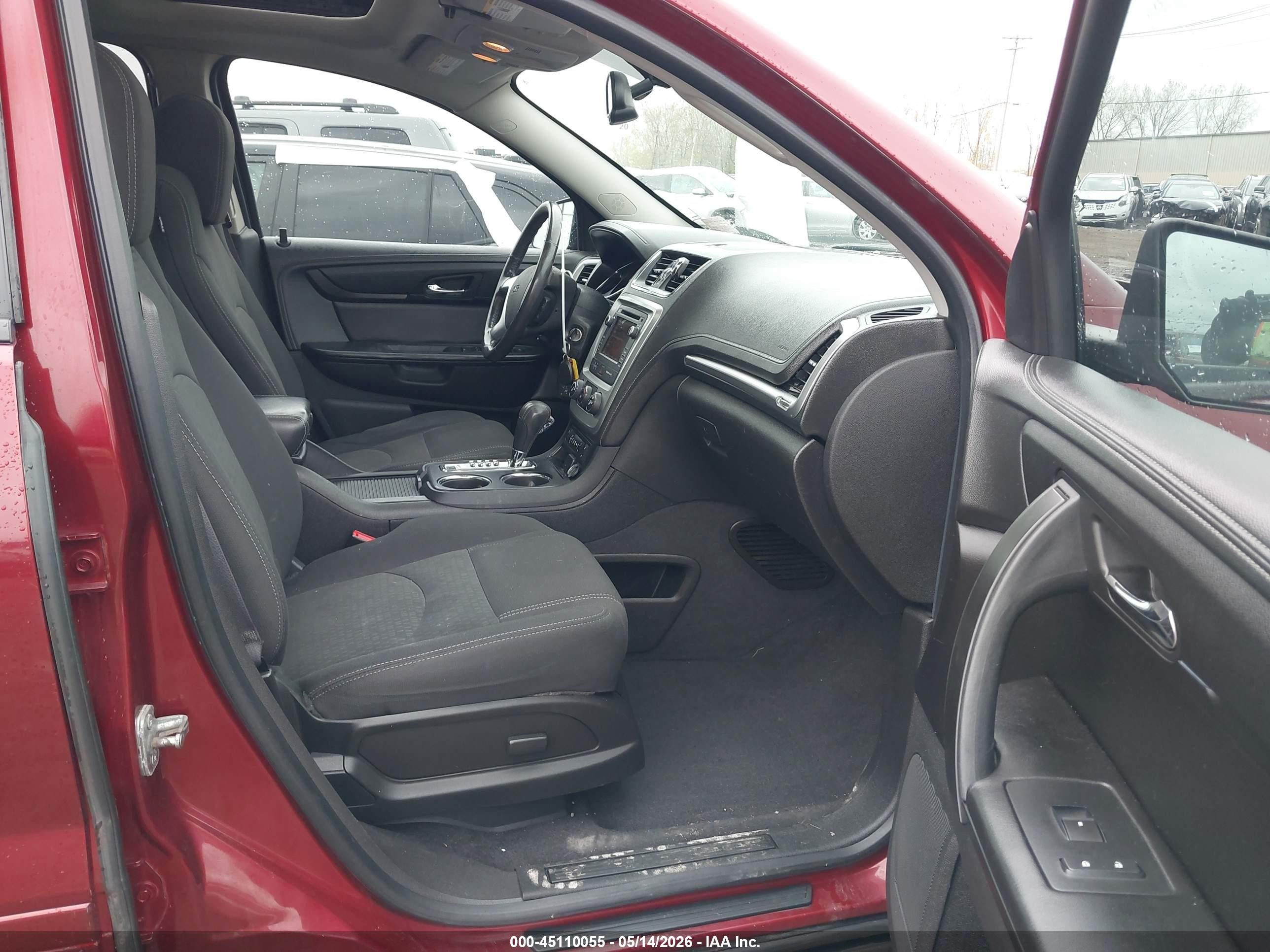 2015 Gmc Acadia Sle-2 Red vin: 1GKKVPKD1FJ109657