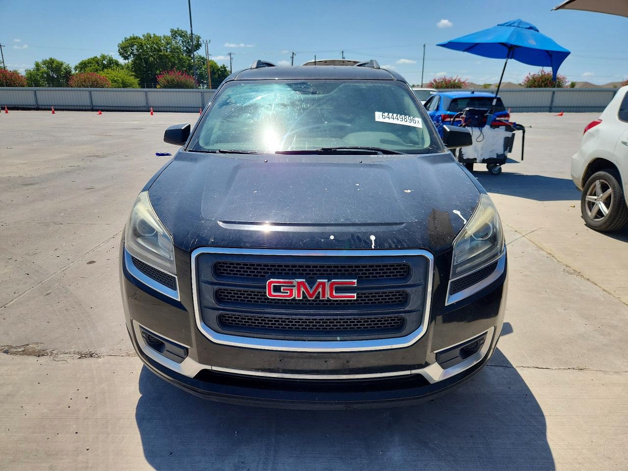 2015 Gmc Acadia Sle Black vin: 1GKKVPKD1FJ120612