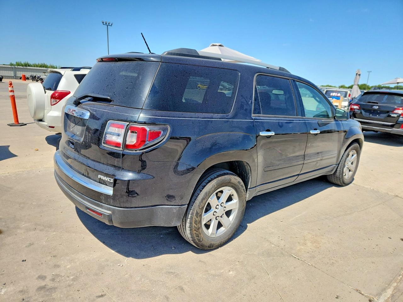 2015 Gmc Acadia Sle Black vin: 1GKKVPKD1FJ120612