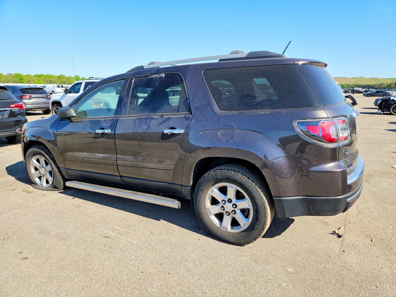 2015 Gmc Acadia Sle Black vin: 1GKKVPKD1FJ140150