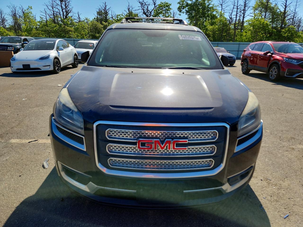 2015 Gmc Acadia Sle Black vin: 1GKKVPKD1FJ140150