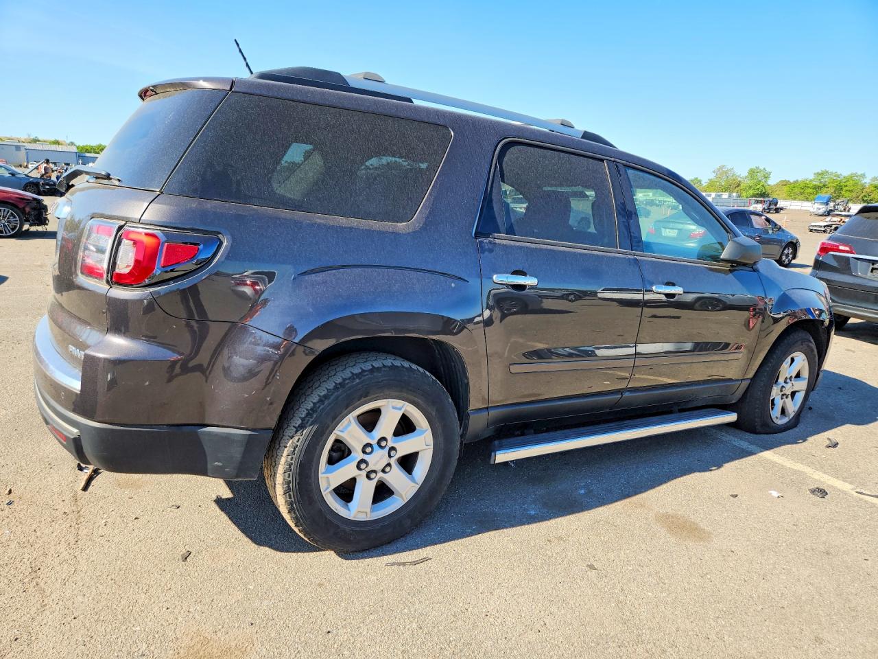 2015 Gmc Acadia Sle Black vin: 1GKKVPKD1FJ140150