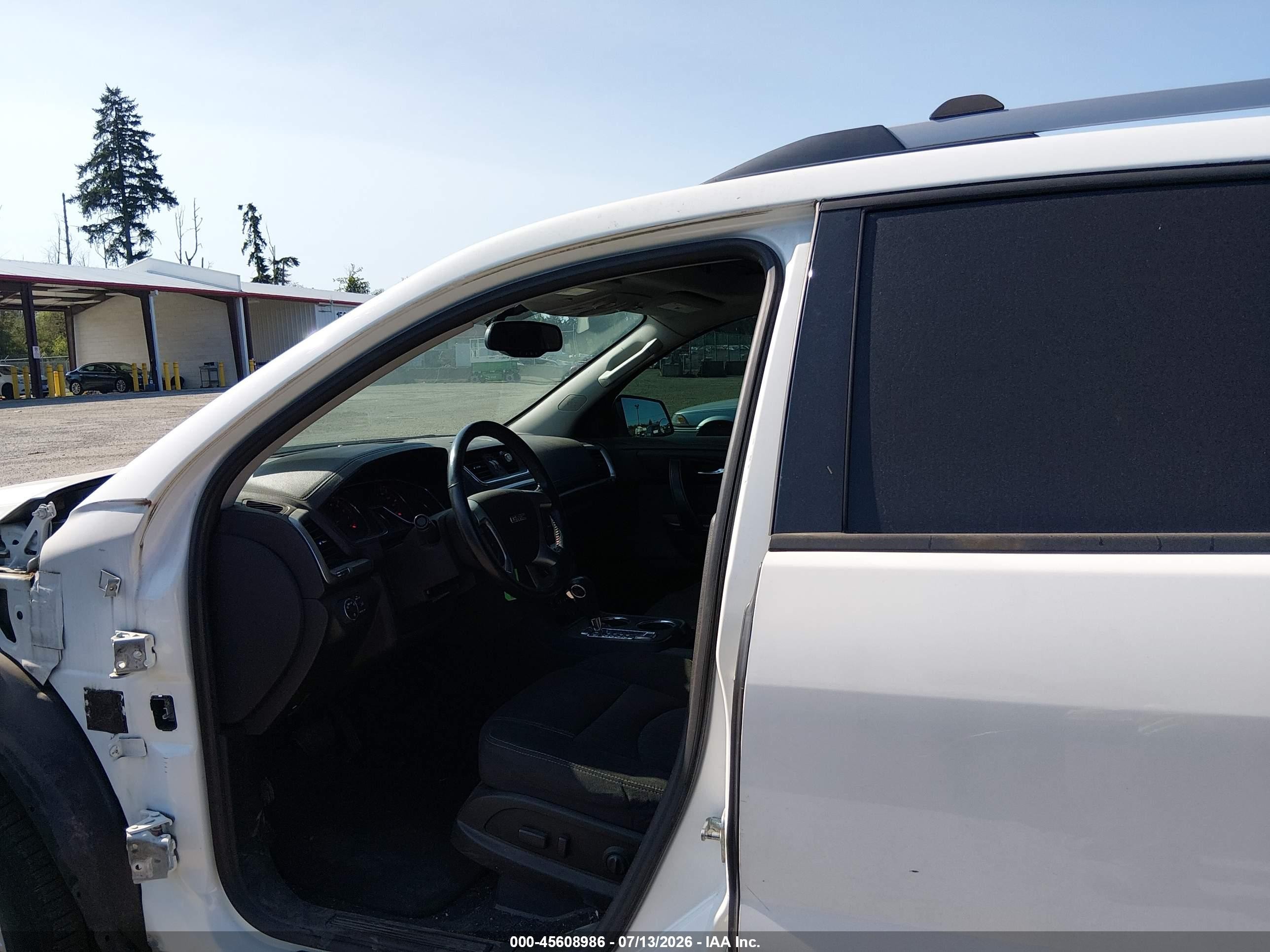 2015 Gmc Acadia Sle-2 White vin: 1GKKVPKD1FJ305629