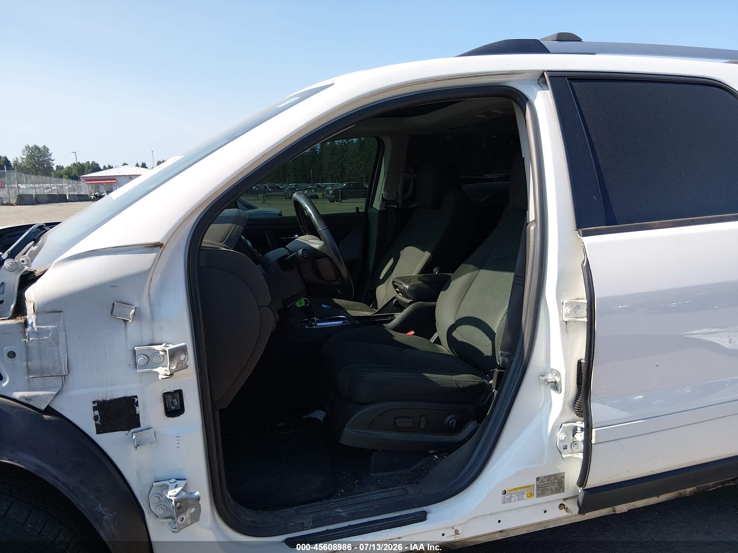 2015 Gmc Acadia Sle-2 White vin: 1GKKVPKD1FJ305629