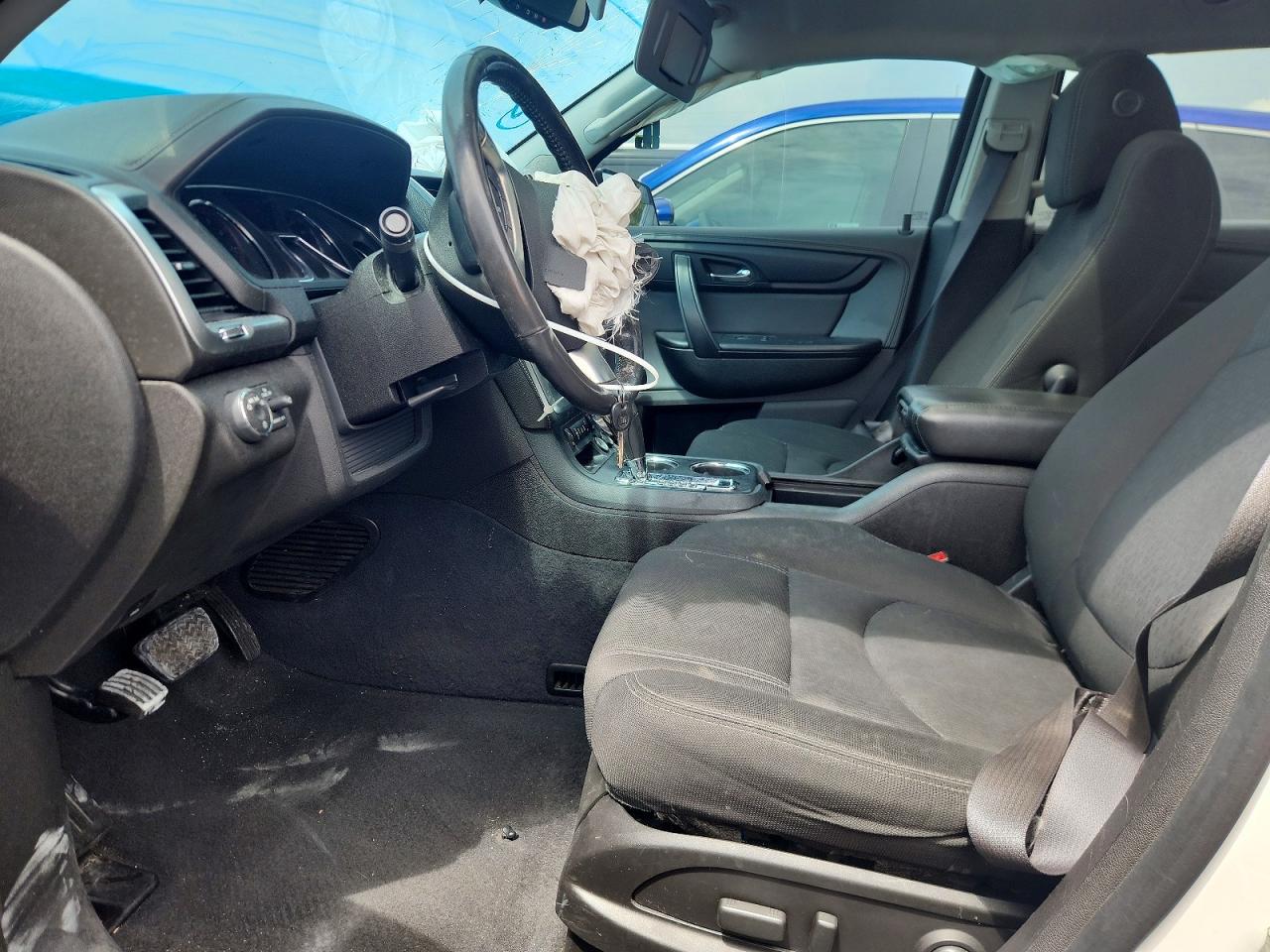 2014 Gmc Acadia Sle White vin: 1GKKVPKD3EJ244945