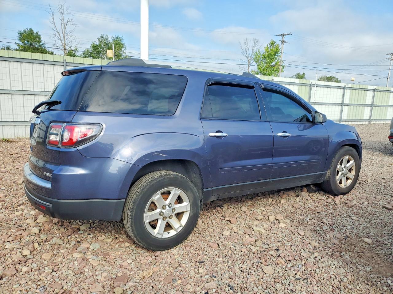 2014 Gmc Acadia Sle Blue vin: 1GKKVPKD3EJ264788