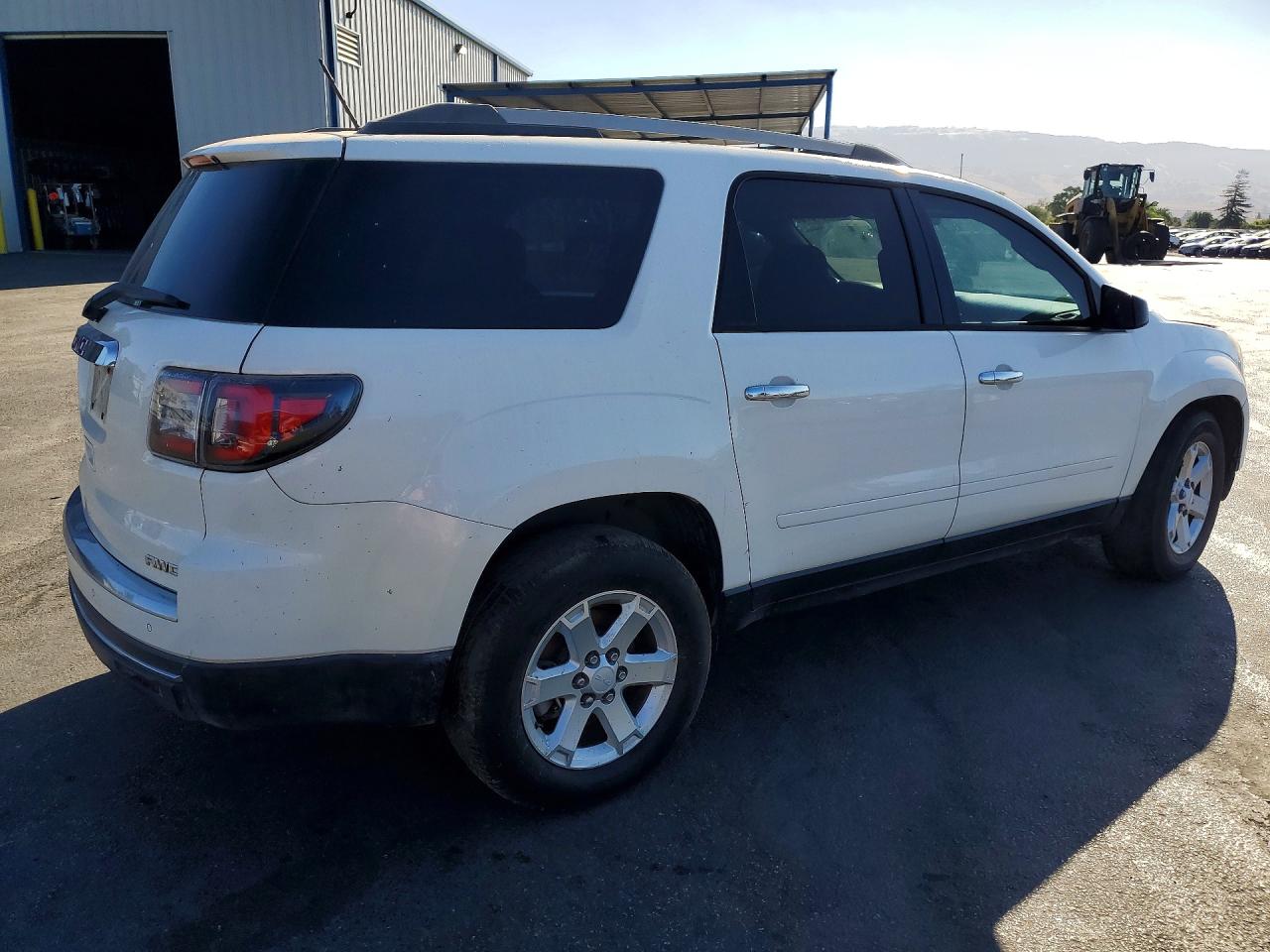 2014 Gmc Acadia Sle White vin: 1GKKVPKD3EJ371422