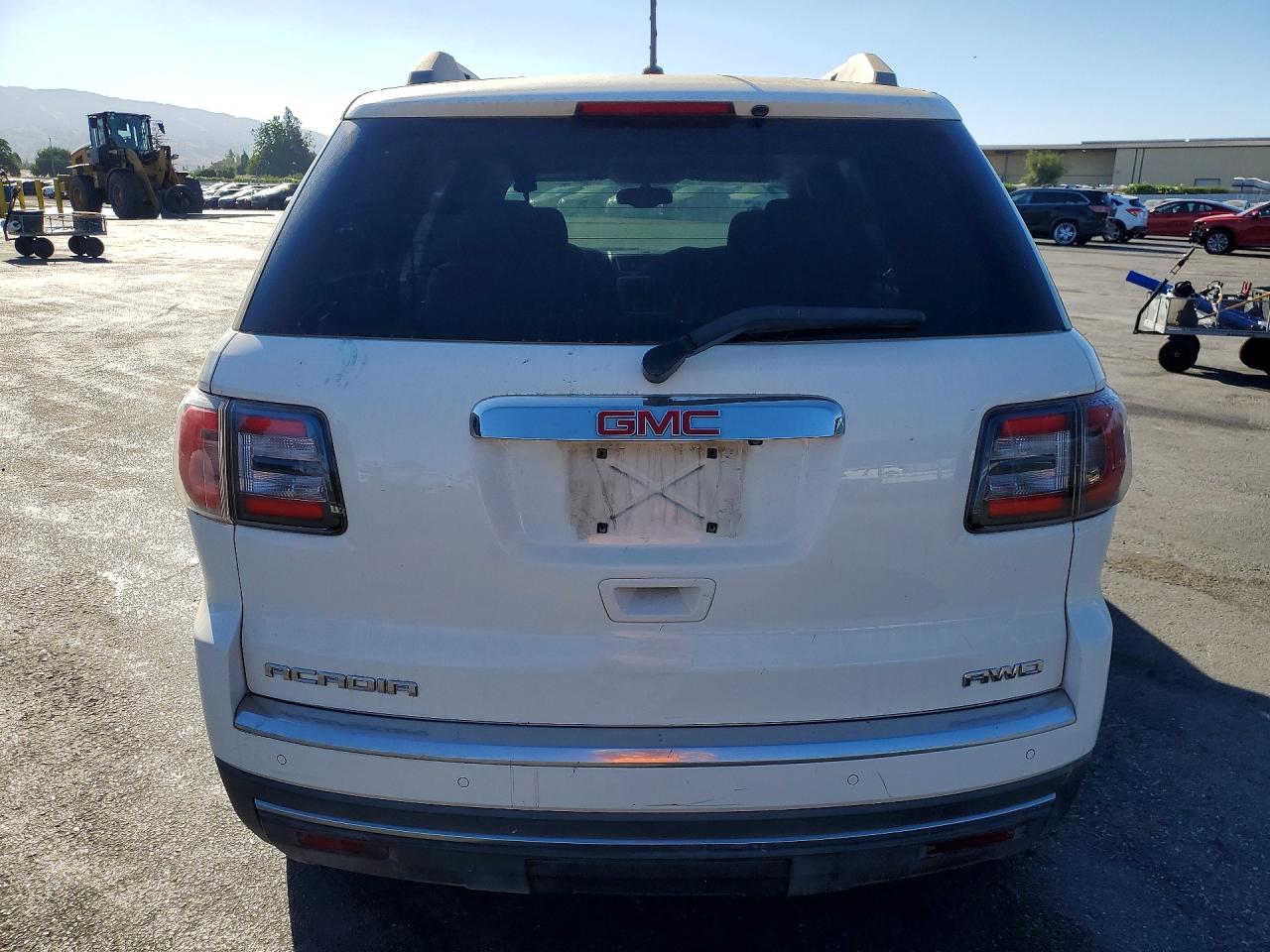 2014 Gmc Acadia Sle White vin: 1GKKVPKD3EJ371422