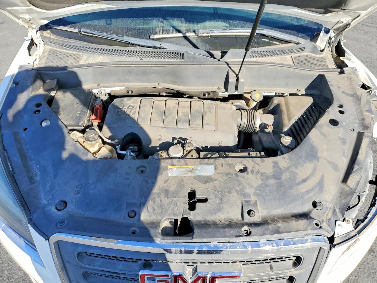 2014 Gmc Acadia Sle White vin: 1GKKVPKD3EJ371422