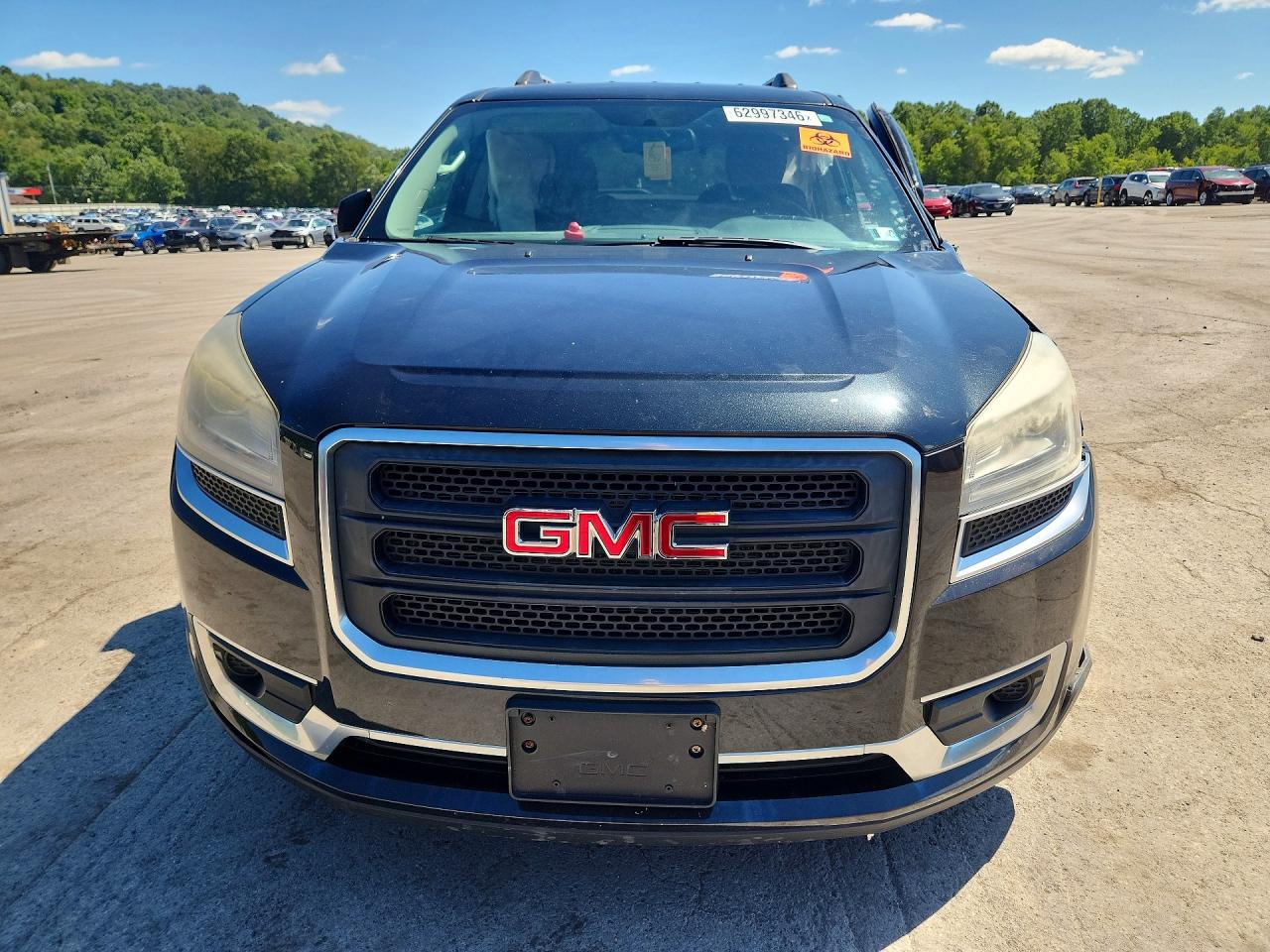 2015 Gmc Acadia Sle Black vin: 1GKKVPKD3FJ304577
