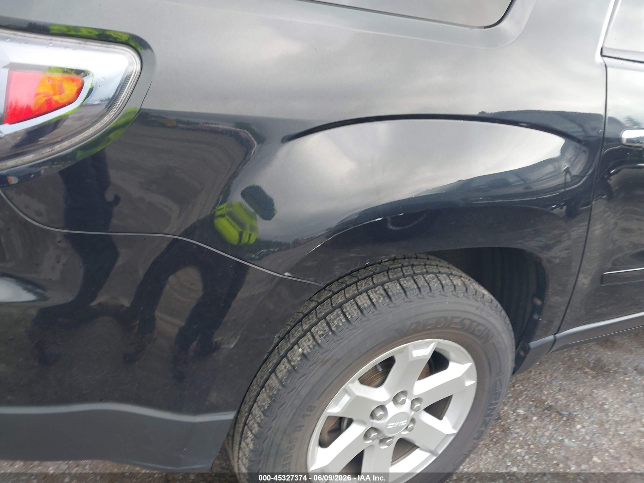 2014 Gmc Acadia Sle-2 Black vin: 1GKKVPKD4EJ123003