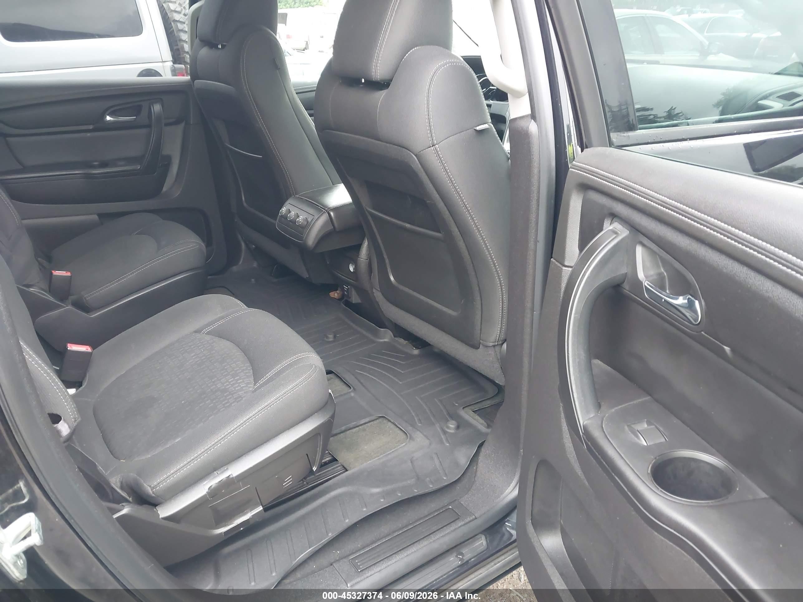 2014 Gmc Acadia Sle-2 Black vin: 1GKKVPKD4EJ123003