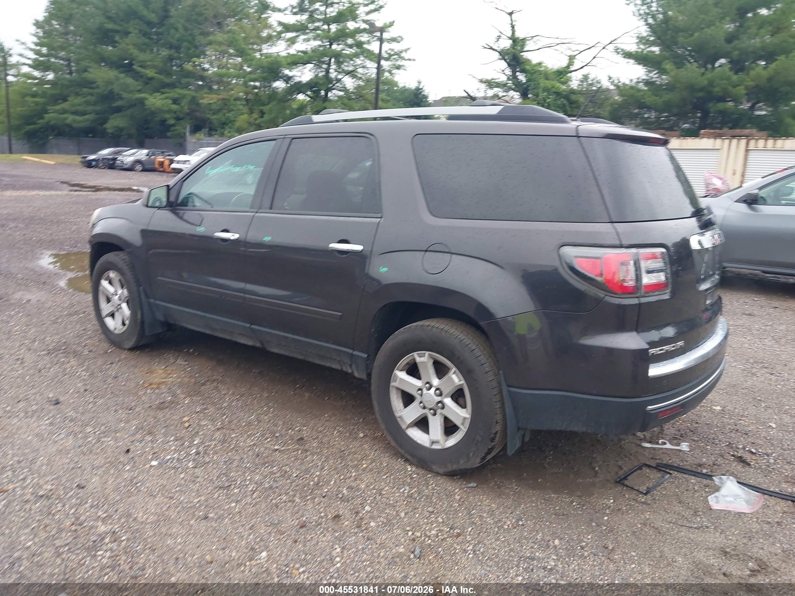 2015 Gmc Acadia Sle-2 Gray vin: 1GKKVPKD4FJ171182