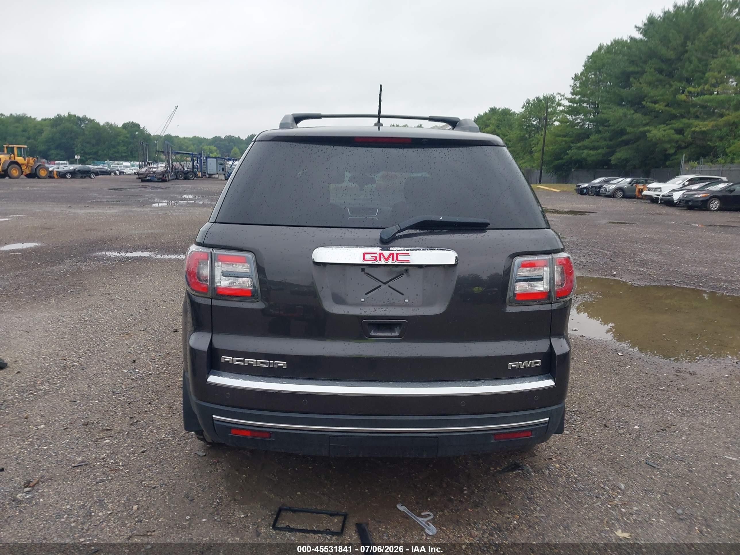 2015 Gmc Acadia Sle-2 Gray vin: 1GKKVPKD4FJ171182