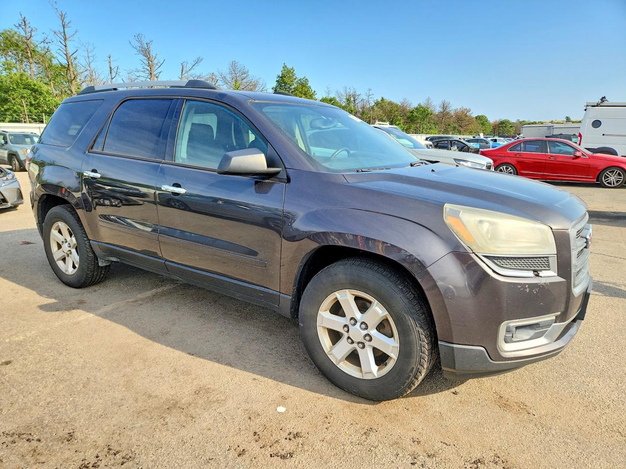 2015 Gmc Acadia Sle Gray vin: 1GKKVPKD4FJ361323
