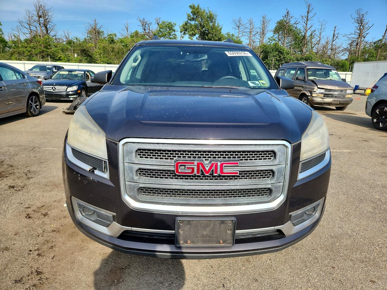 2015 Gmc Acadia Sle Gray vin: 1GKKVPKD4FJ361323