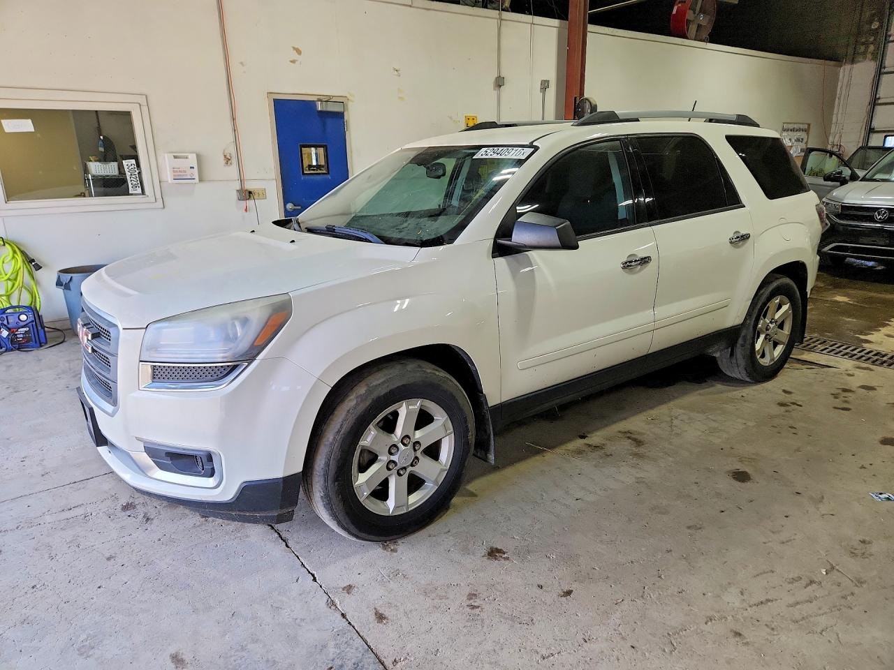 2015 Gmc Acadia Sle Белый vin: 1GKKVPKD5FJ247928
