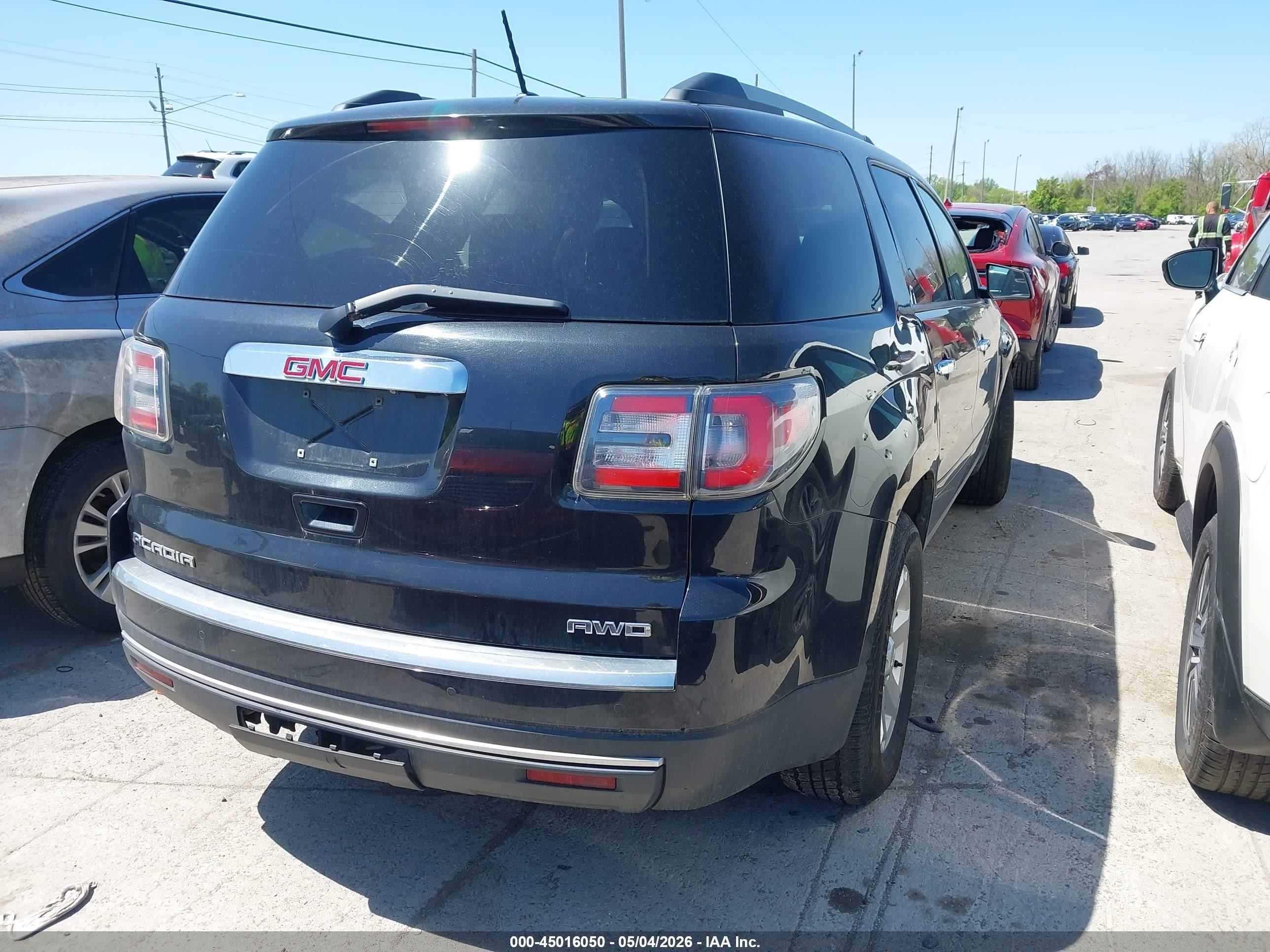 2014 Gmc Acadia Sle-2 Gray vin: 1GKKVPKD6EJ377604