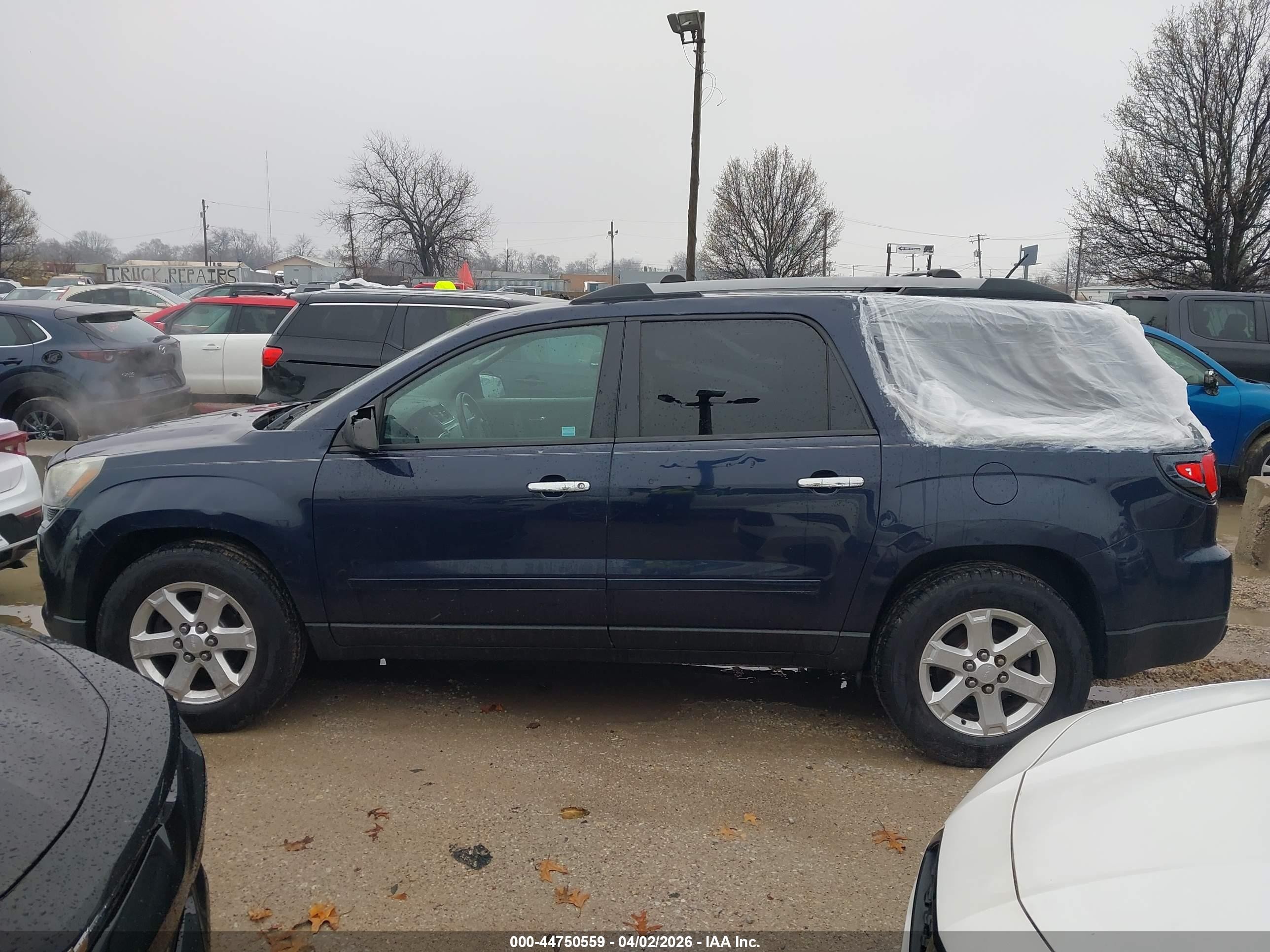2015 Gmc Acadia Sle-2 Синий vin: 1GKKVPKD6FJ101487