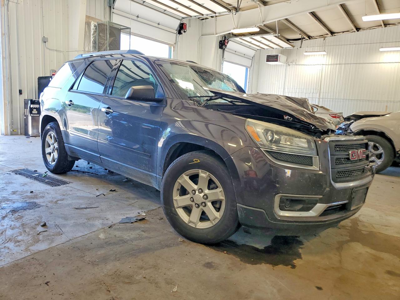 2013 Gmc Acadia Sle Gray vin: 1GKKVPKD7DJ259947