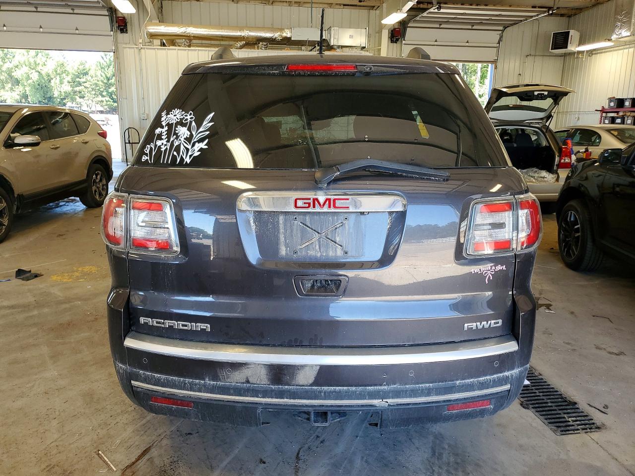 2013 Gmc Acadia Sle Gray vin: 1GKKVPKD7DJ259947