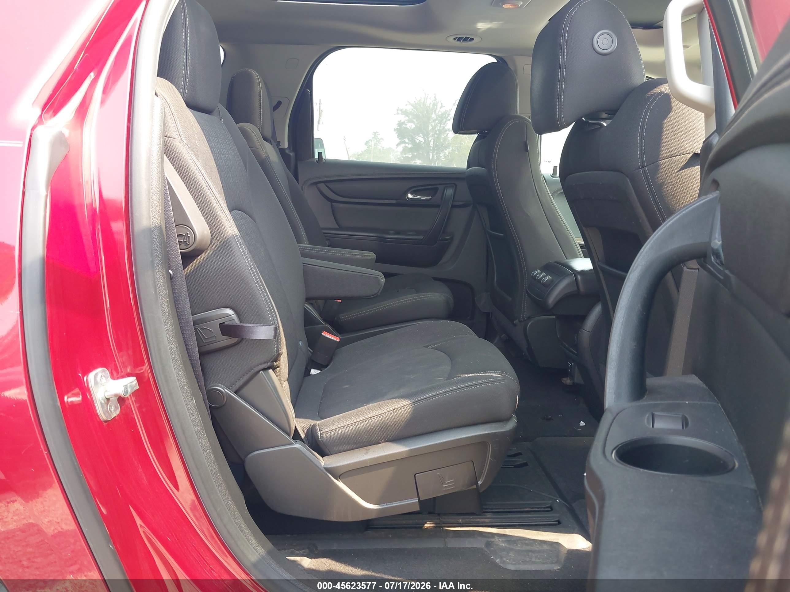 2014 Gmc Acadia Sle-2 Красный vin: 1GKKVPKD7EJ250859