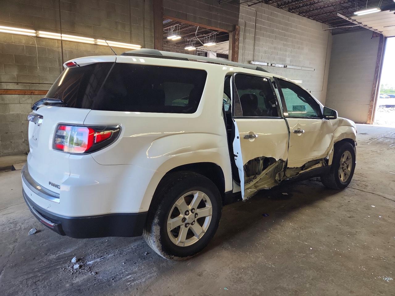 2015 Gmc Acadia Sle Белый vin: 1GKKVPKD7FJ102504