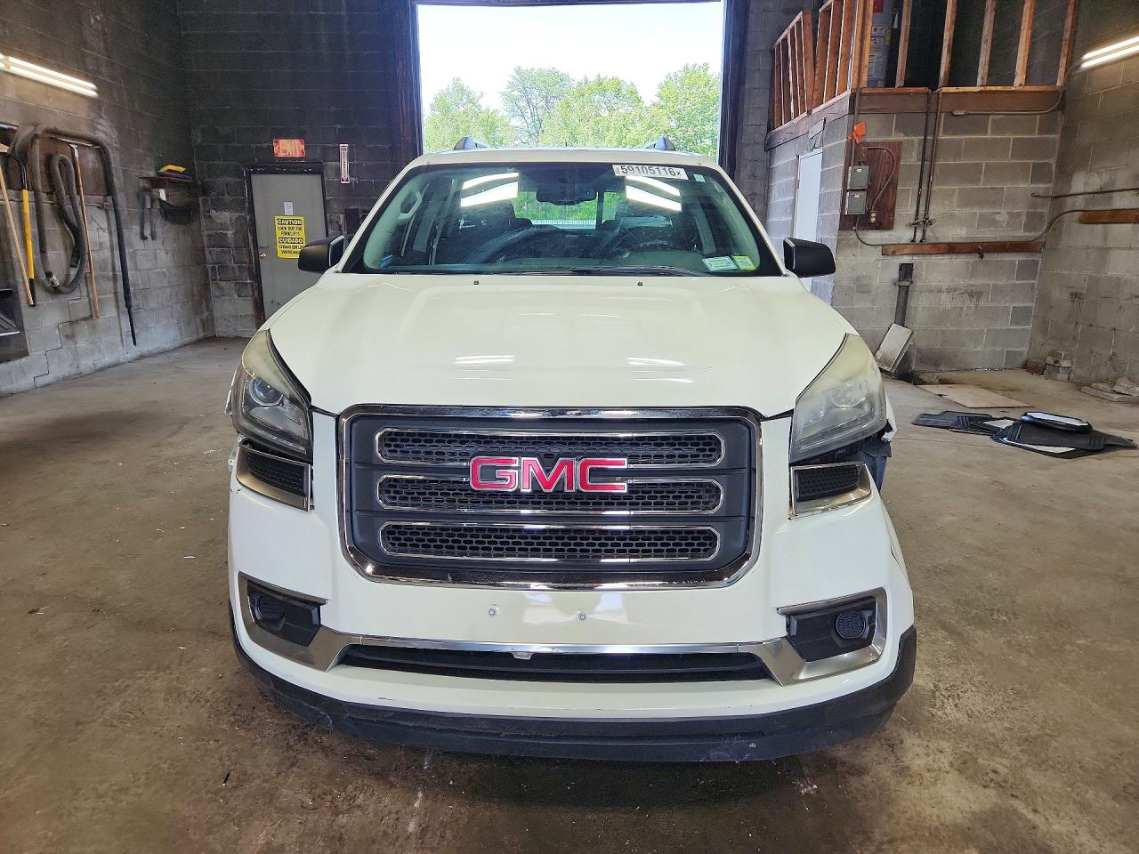 2015 Gmc Acadia Sle Белый vin: 1GKKVPKD7FJ102504