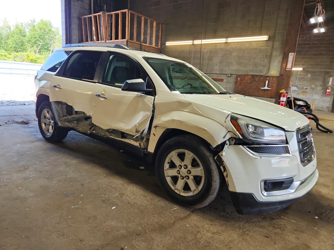 2015 Gmc Acadia Sle Белый vin: 1GKKVPKD7FJ102504
