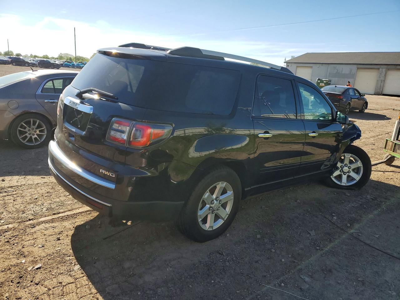 2015 Gmc Acadia Sle Black vin: 1GKKVPKD7FJ165232