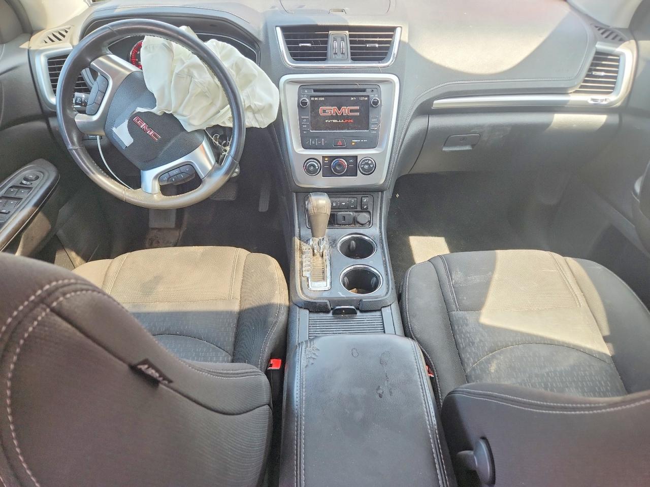 2015 Gmc Acadia Sle Burgundy vin: 1GKKVPKD7FJ184041