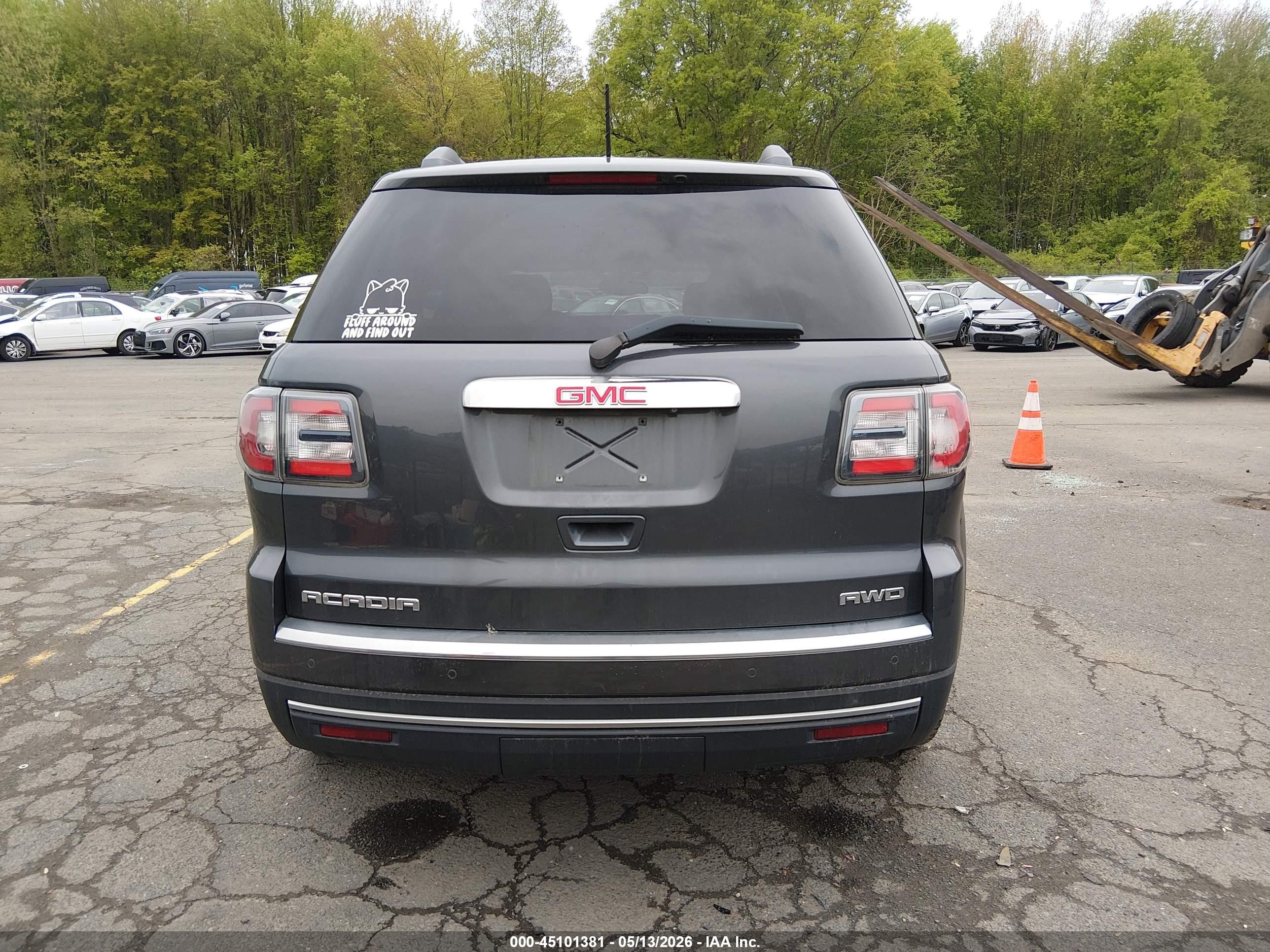 2014 Gmc Acadia Sle-2 Gray vin: 1GKKVPKD8EJ248327