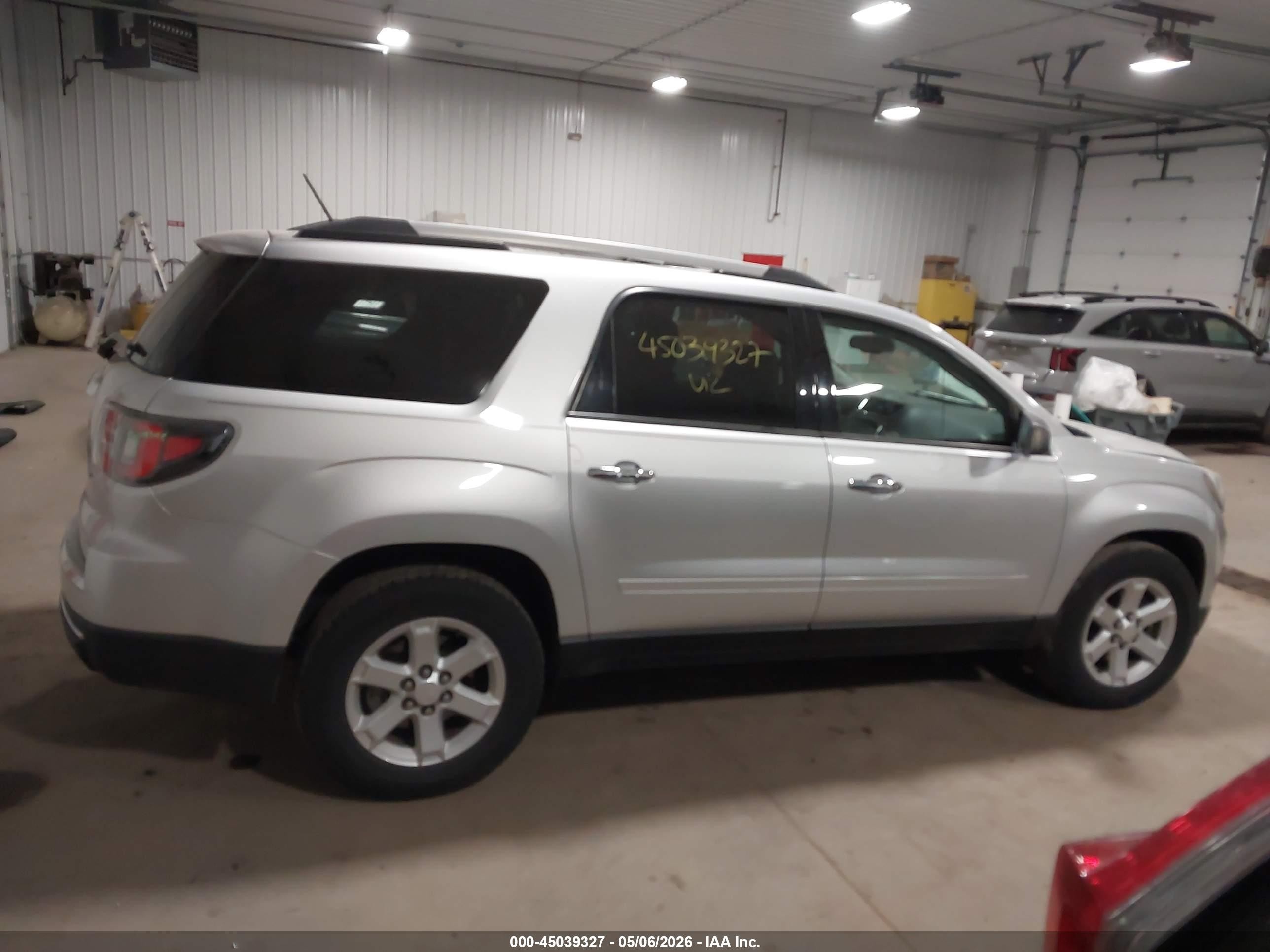 2015 Gmc Acadia Sle-2 Серебряный vin: 1GKKVPKD8FJ148813