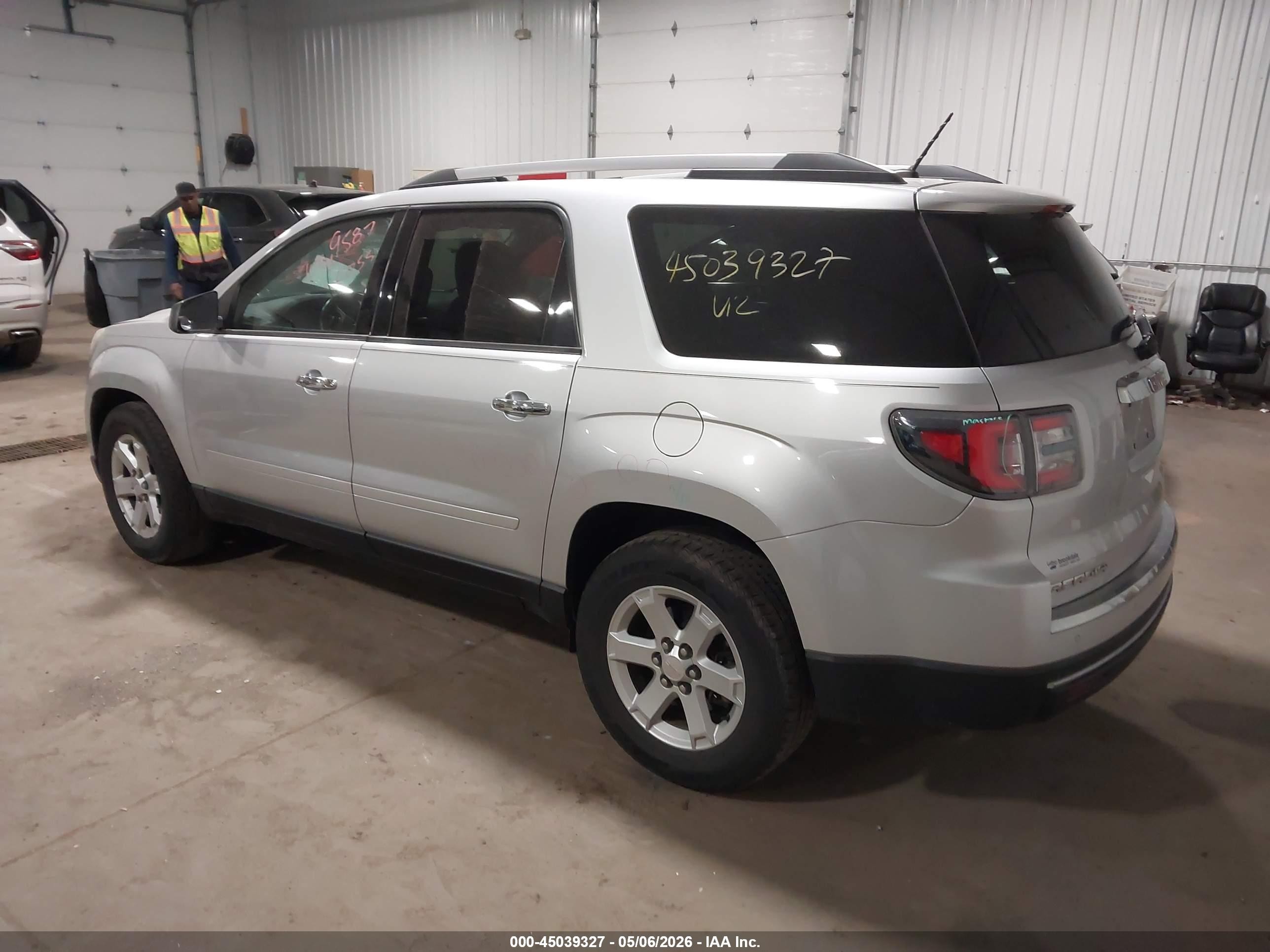 2015 Gmc Acadia Sle-2 Серебряный vin: 1GKKVPKD8FJ148813