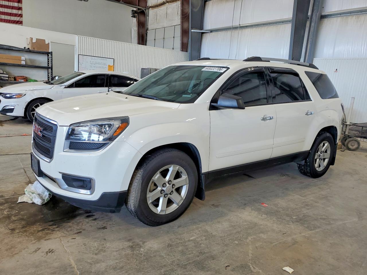 2015 Gmc Acadia Sle Белый vin: 1GKKVPKD9FJ203558