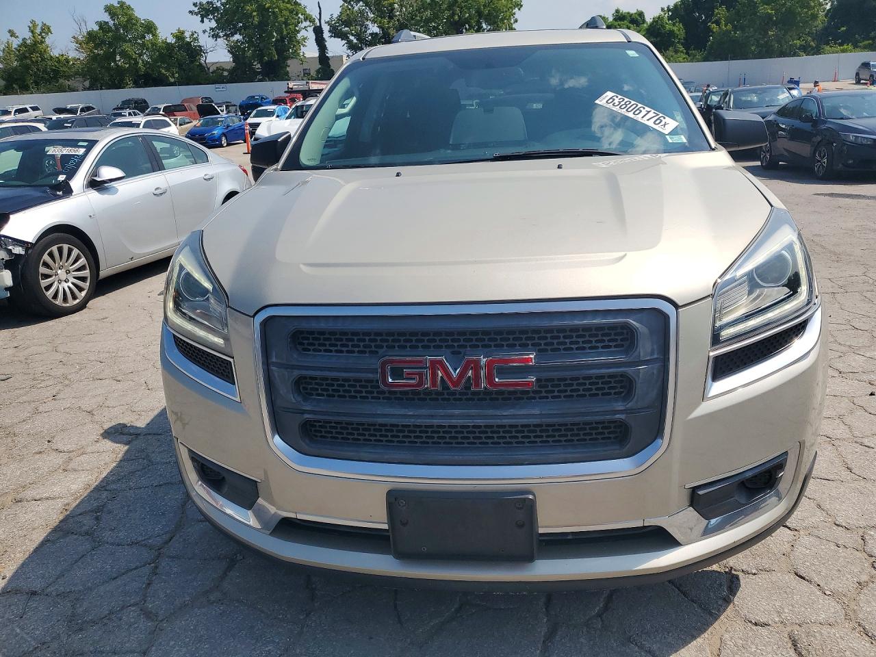 2015 Gmc Acadia Sle Серебряный vin: 1GKKVPKD9FJ374228