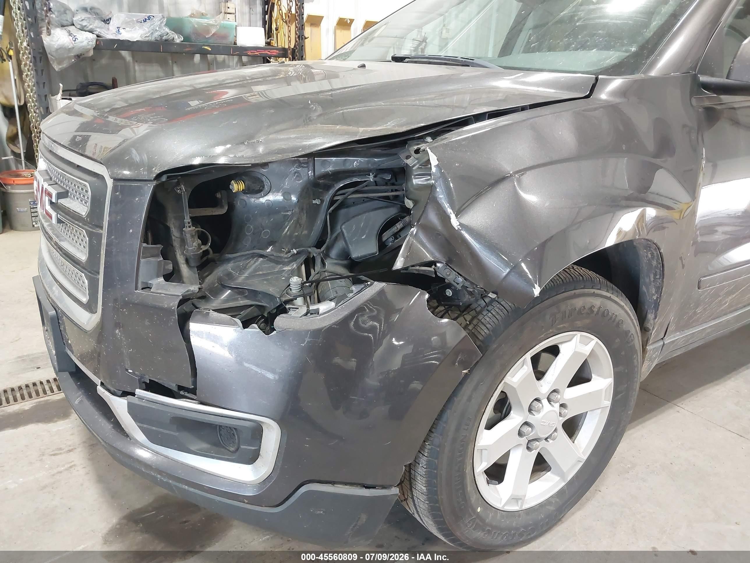 2015 Gmc Acadia Sle-2 Gray vin: 1GKKVPKDXFJ132757
