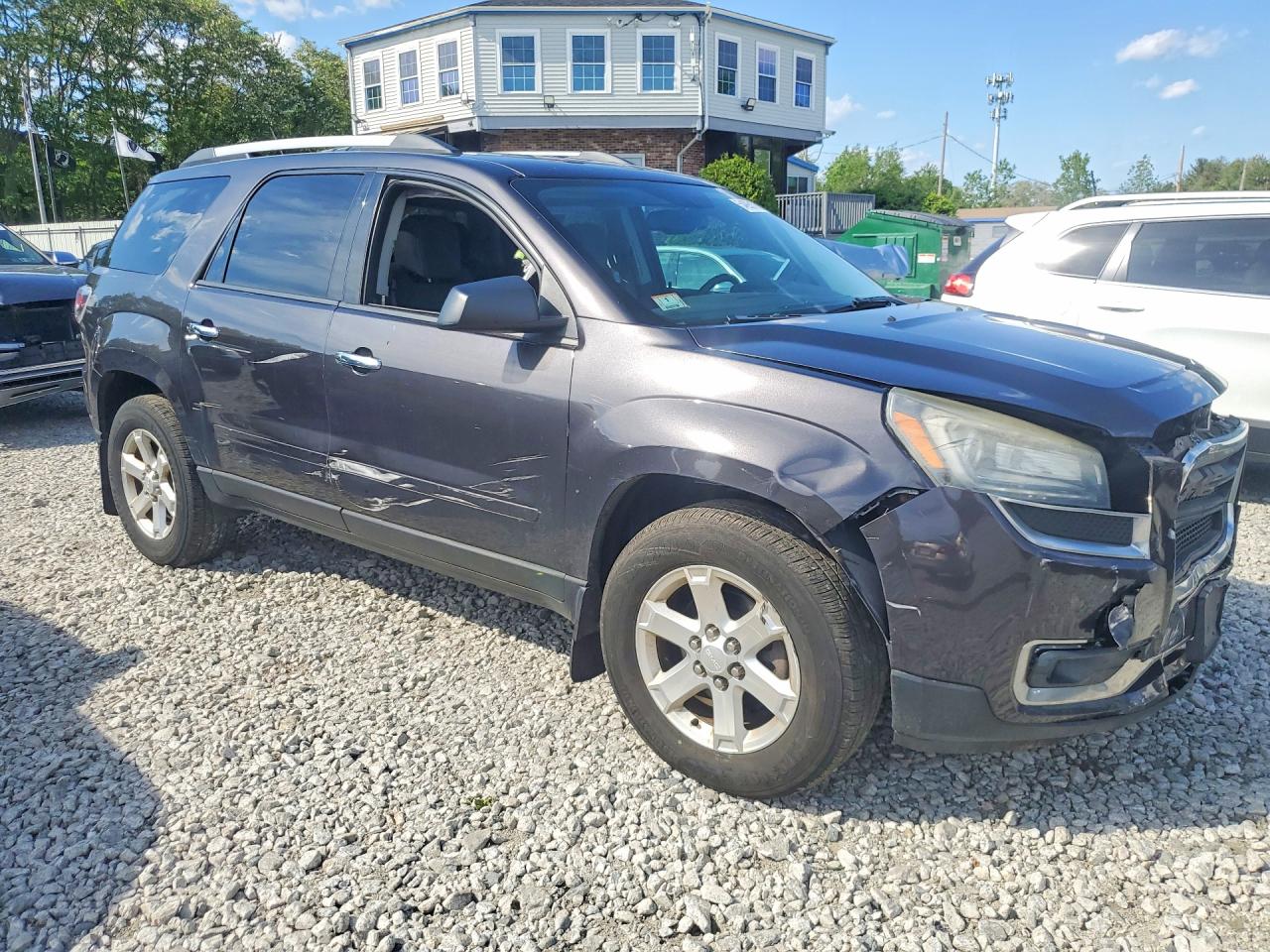 2015 Gmc Acadia Sle Black vin: 1GKKVPKDXFJ307797