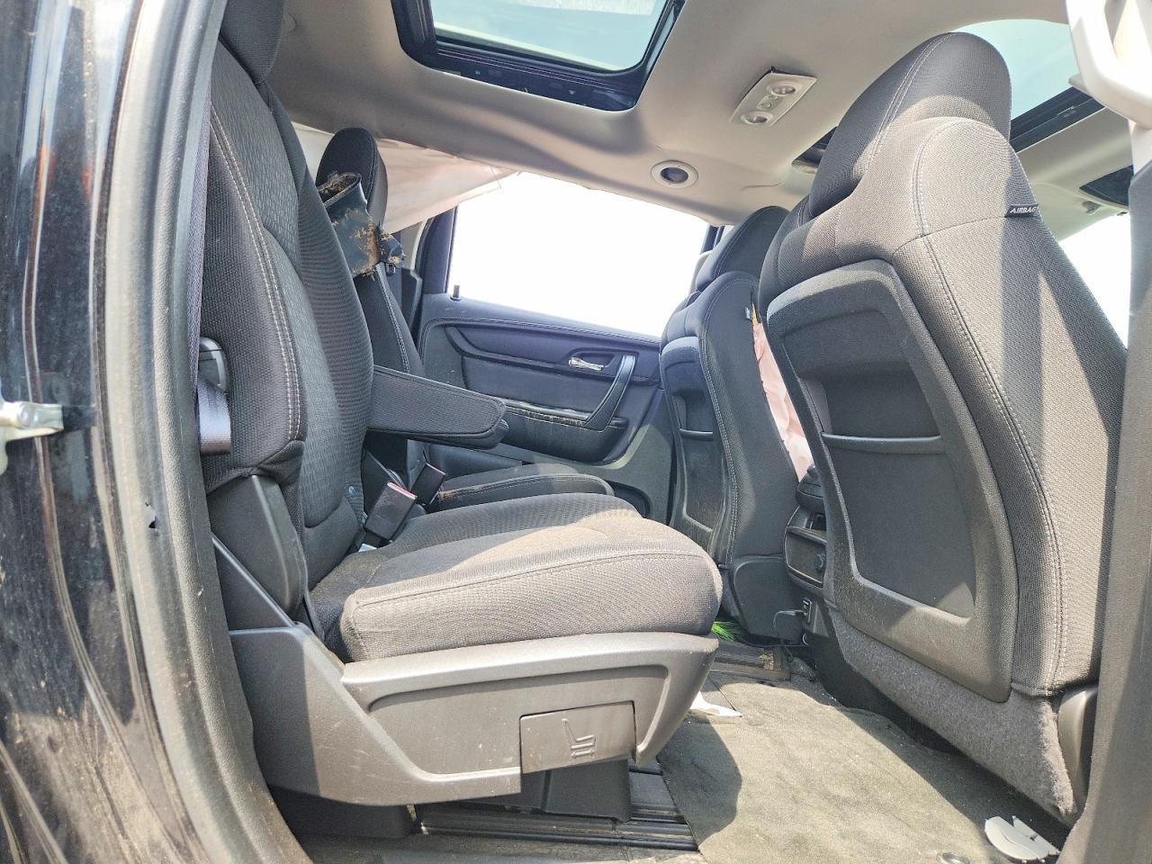 2015 Gmc Acadia Sle Black vin: 1GKKVPKDXFJ326222