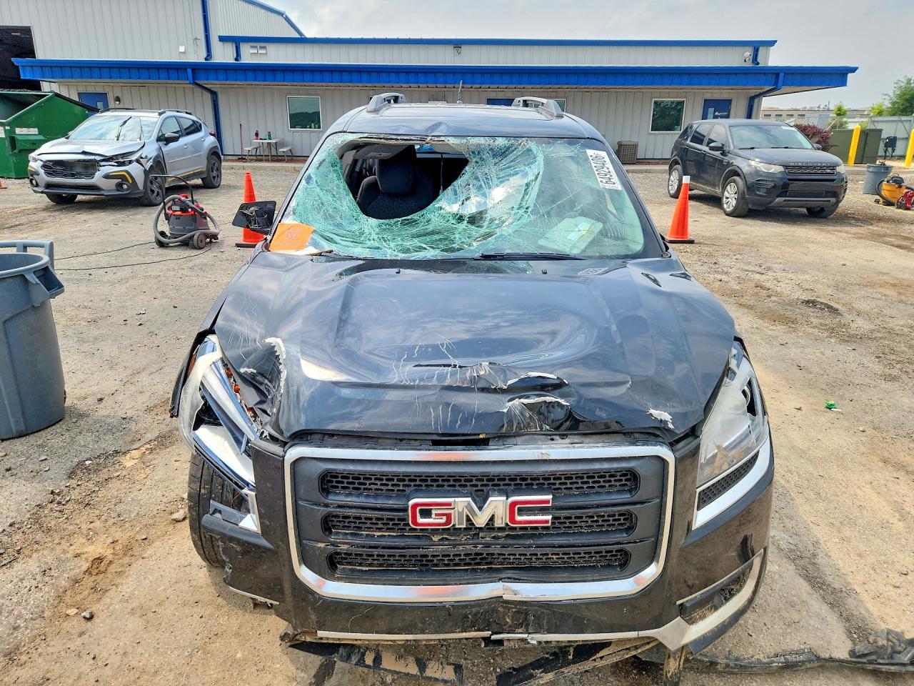 2015 Gmc Acadia Sle Black vin: 1GKKVPKDXFJ326222
