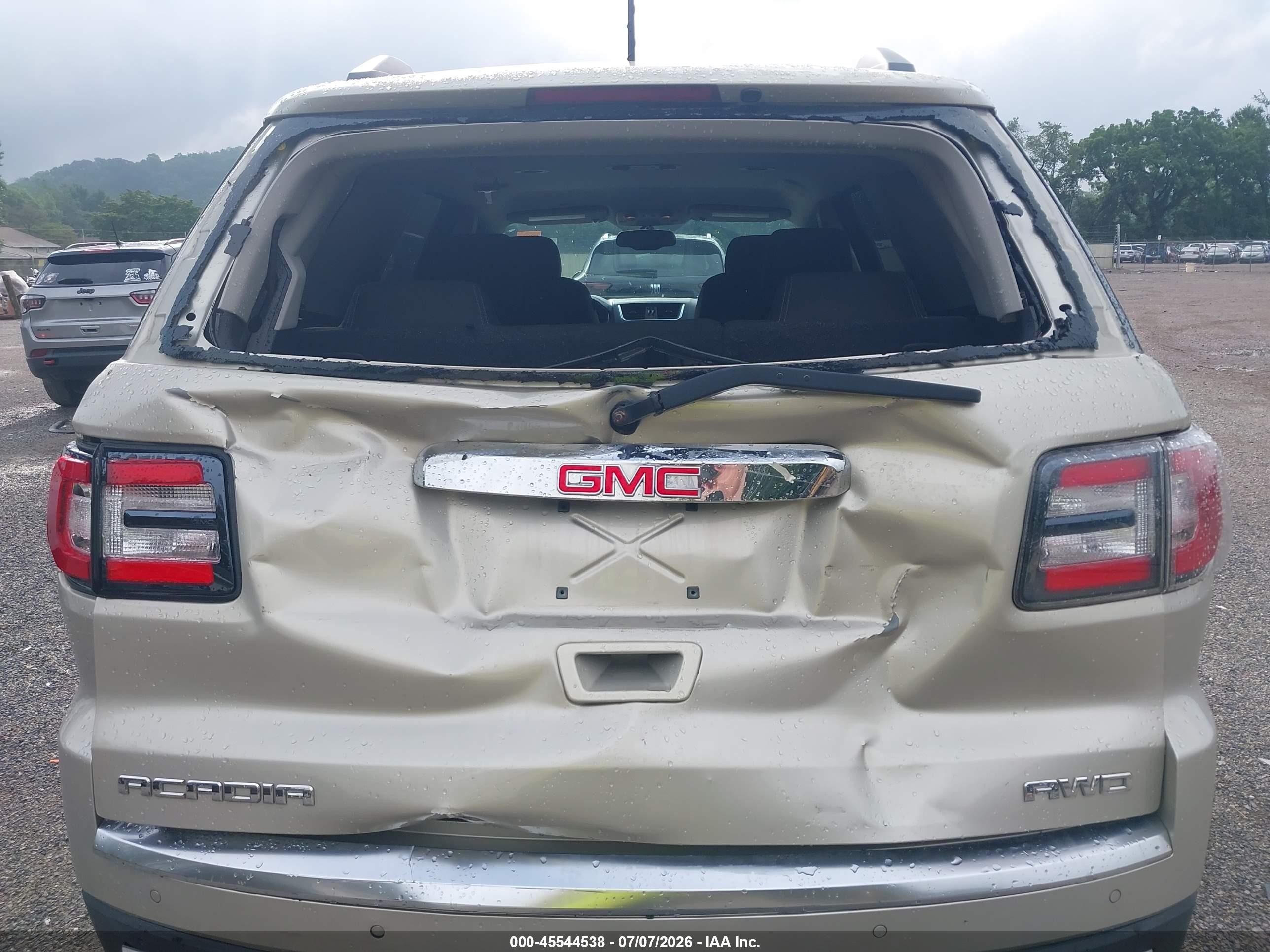 2015 Gmc Acadia Sle-2 Beige vin: 1GKKVPKDXFJ356854