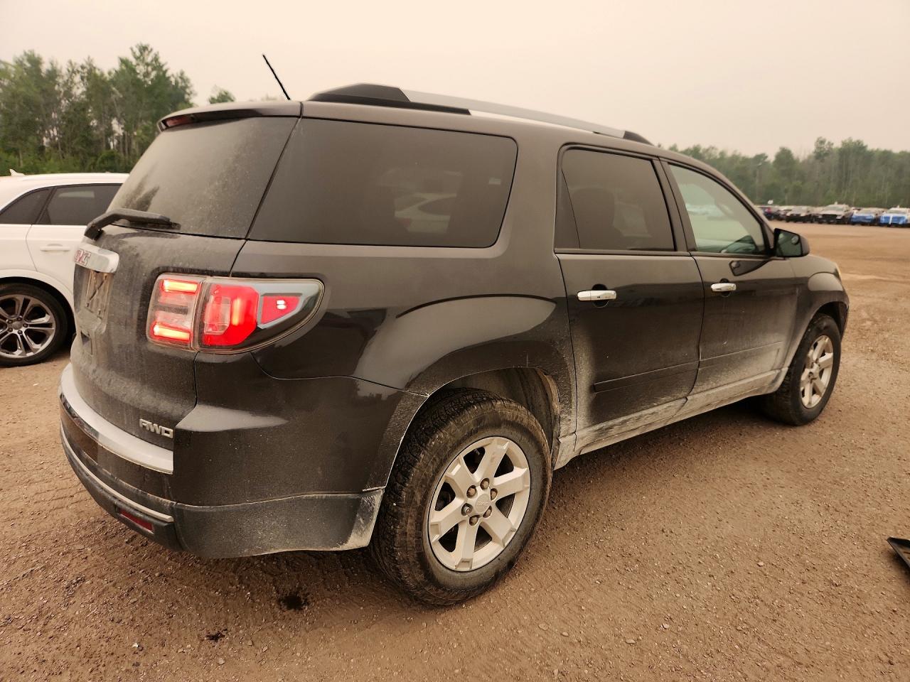 2015 Gmc Acadia Sle Gray vin: 1GKKVPKDXFJ378451