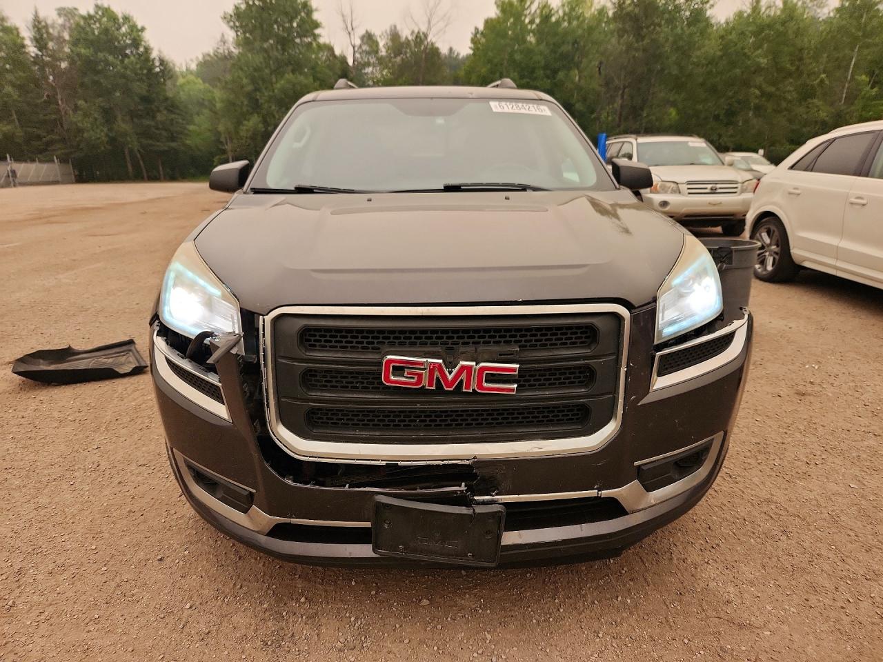 2015 Gmc Acadia Sle Gray vin: 1GKKVPKDXFJ378451