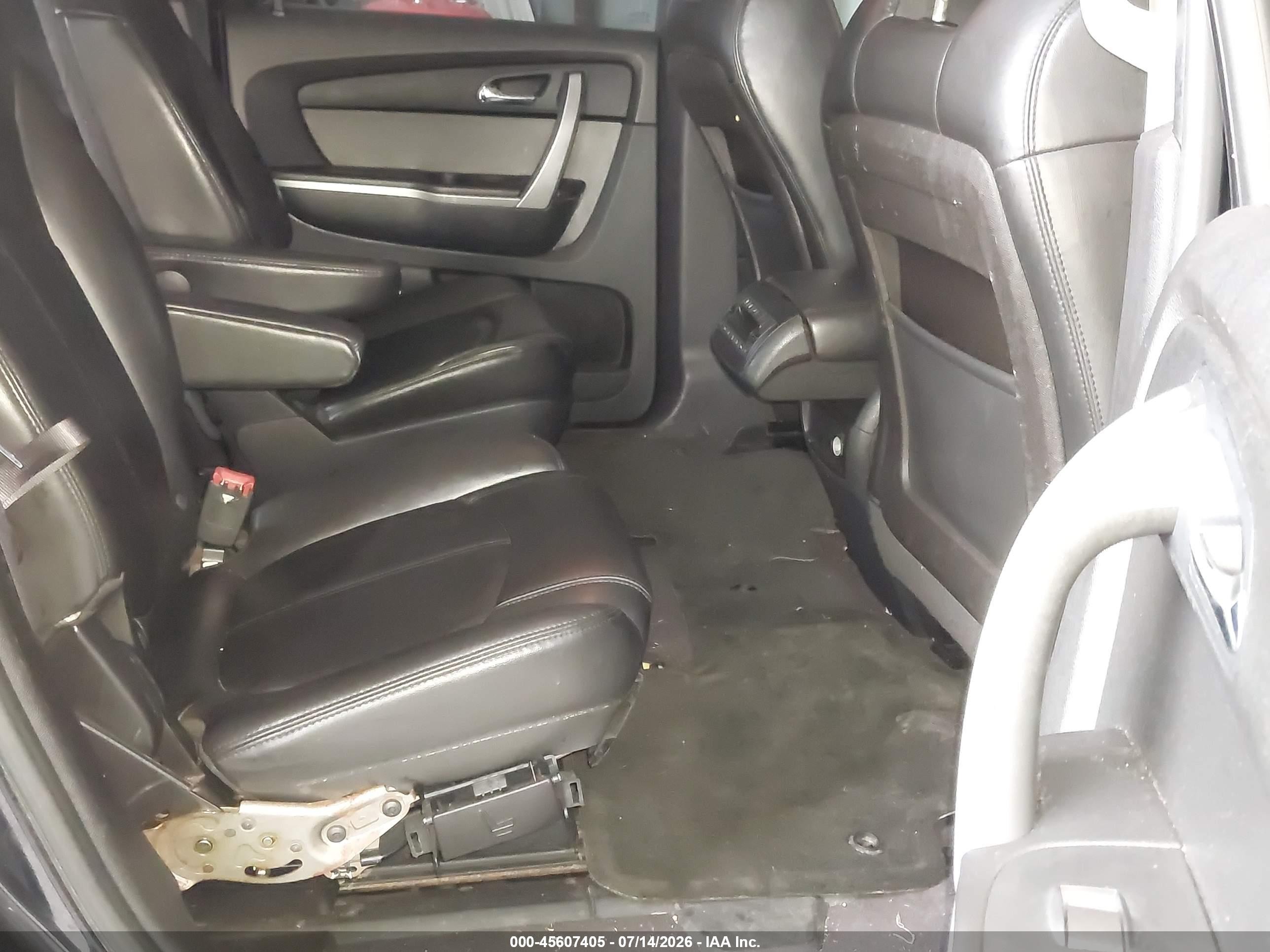 2011 Gmc Acadia Slt-1 Black vin: 1GKKVRED0BJ102572