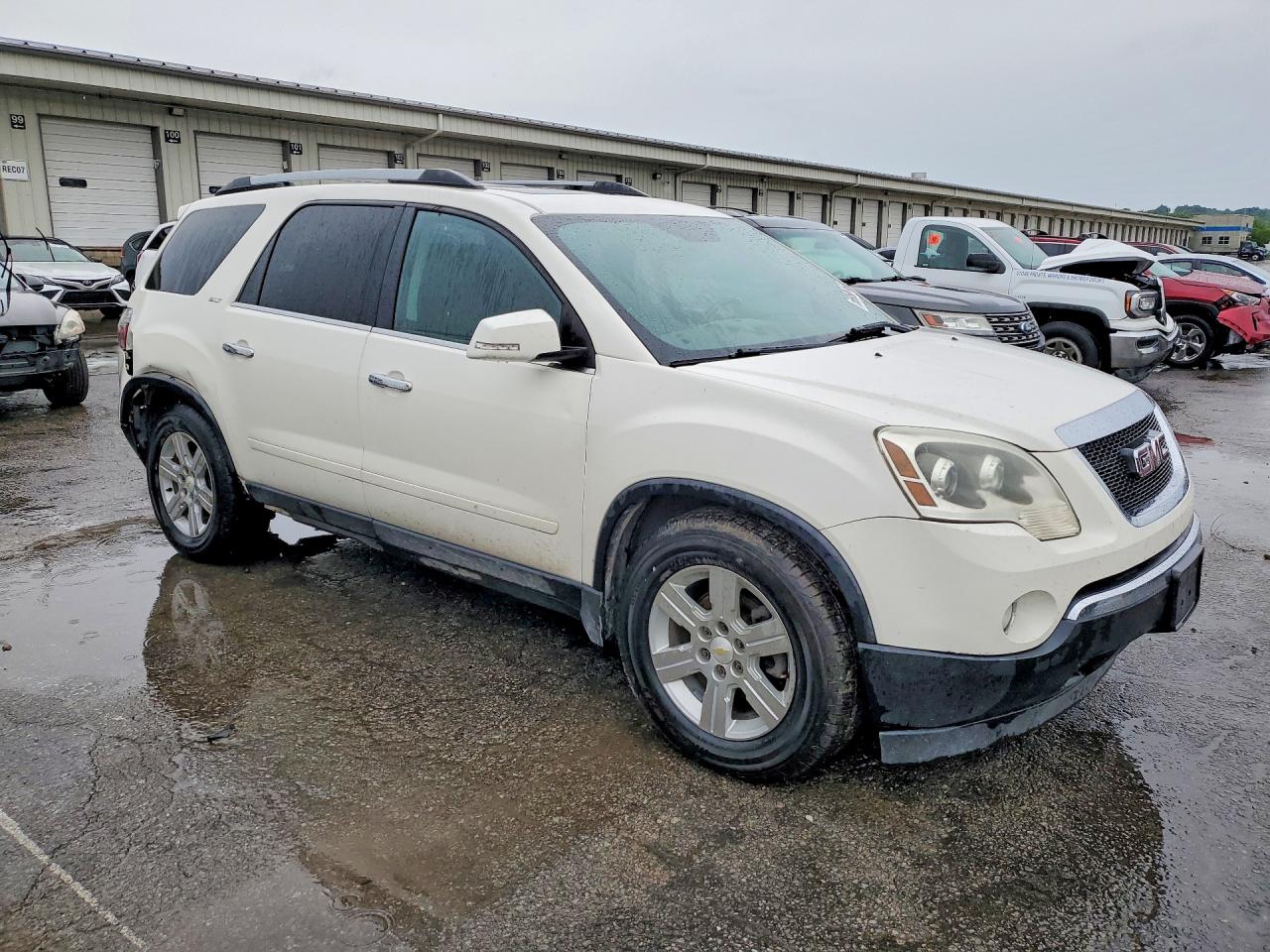 2011 Gmc Acadia Slt-1 White vin: 1GKKVRED0BJ311181